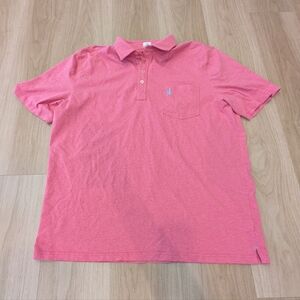 Johnnie O Hanging Out Dark Pink Polo Size XL